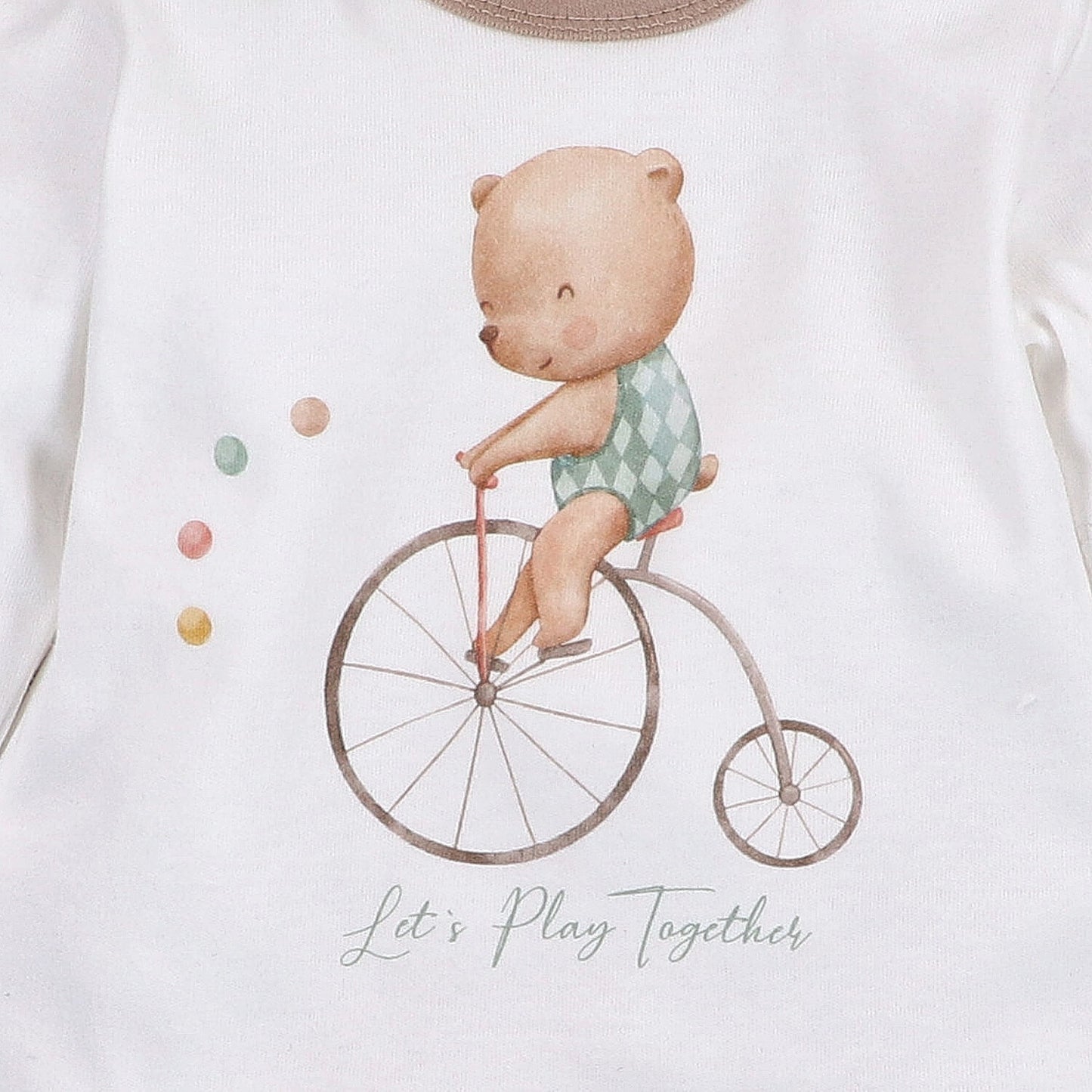 Blusa Bebé CIRCUS Algodón Orgánico Estampado Circo