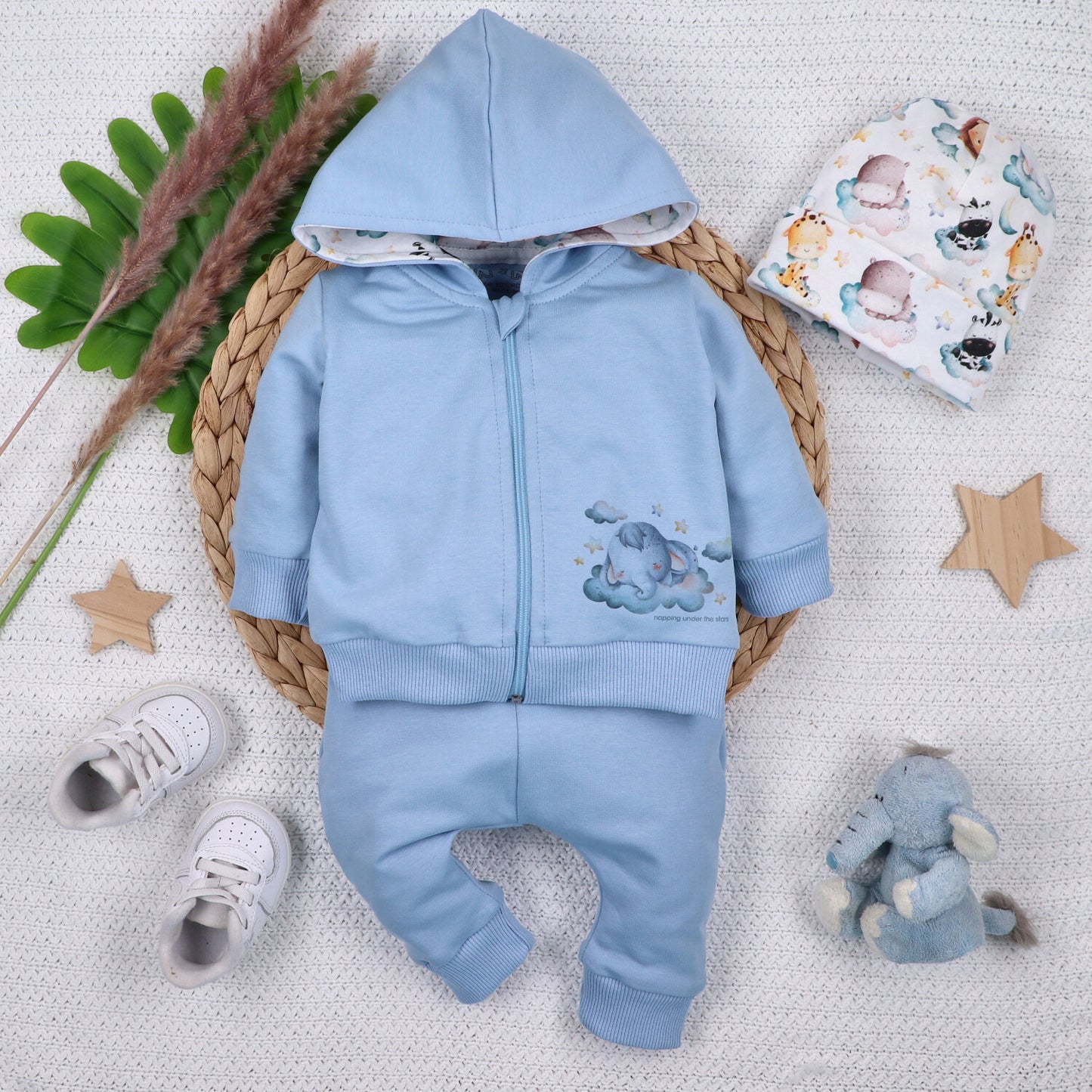 Pantalón jogger bebé Little Dreamers algodón orgánico