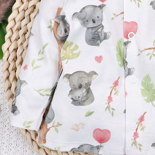 Body Kimono Dulce Koala Algodón Orgánico Bebé