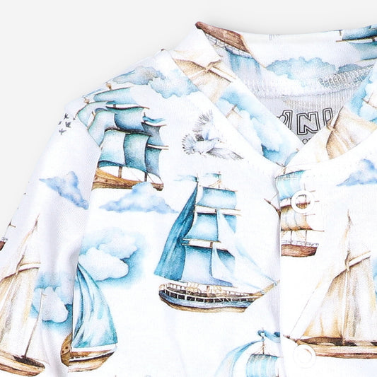 Ships – Mameluco para Bebé – 100% Algodón Orgánico