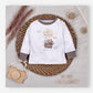 Blusa bebé Balloon Friends algodón orgánico estampado