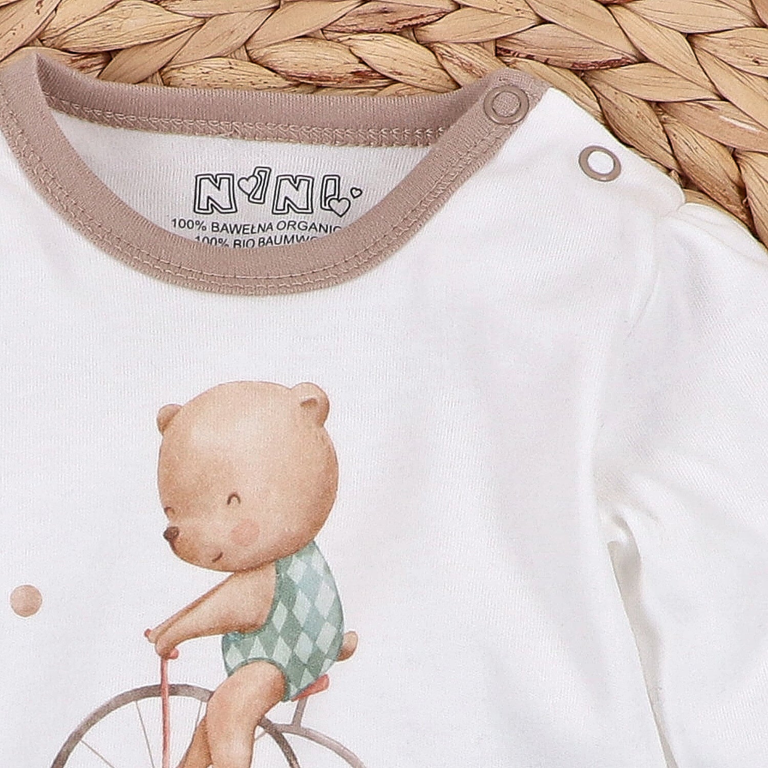 Blusa Bebé CIRCUS Algodón Orgánico Estampado Circo