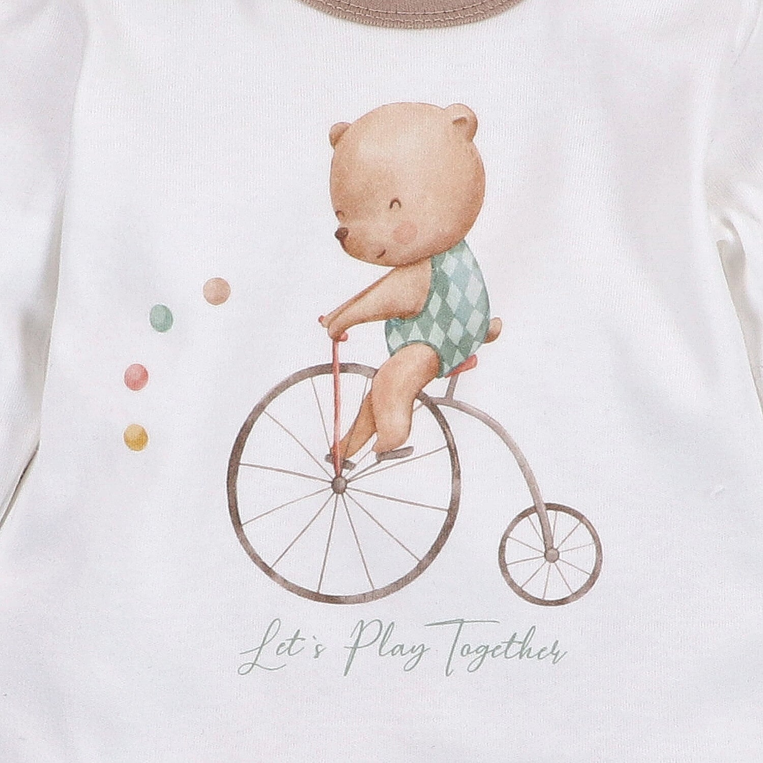 Blusa Bebé CIRCUS Algodón Orgánico Estampado Circo