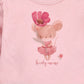 Blusa bebé Pequeños Ratones algodón orgánico estampado ratones