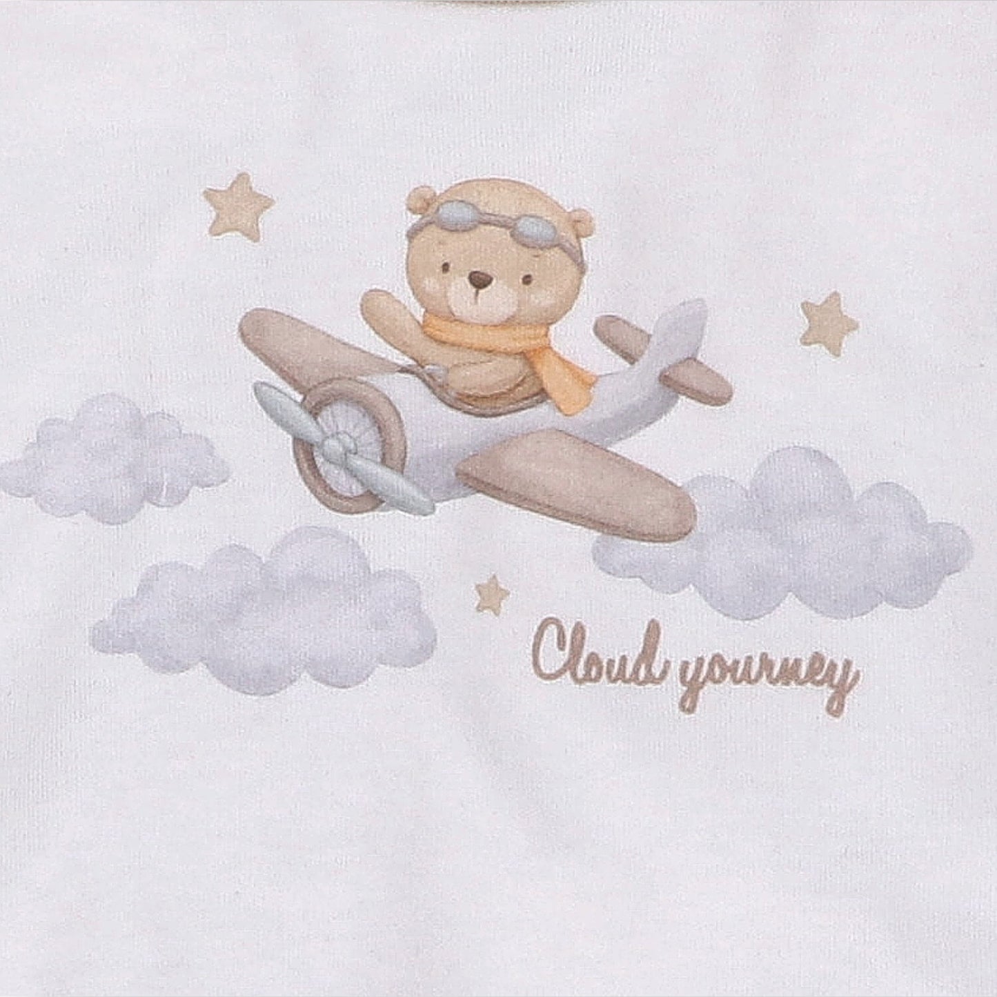 Blusa Bebé SKY JOURNEY Algodón Orgánico Estampado Aviones