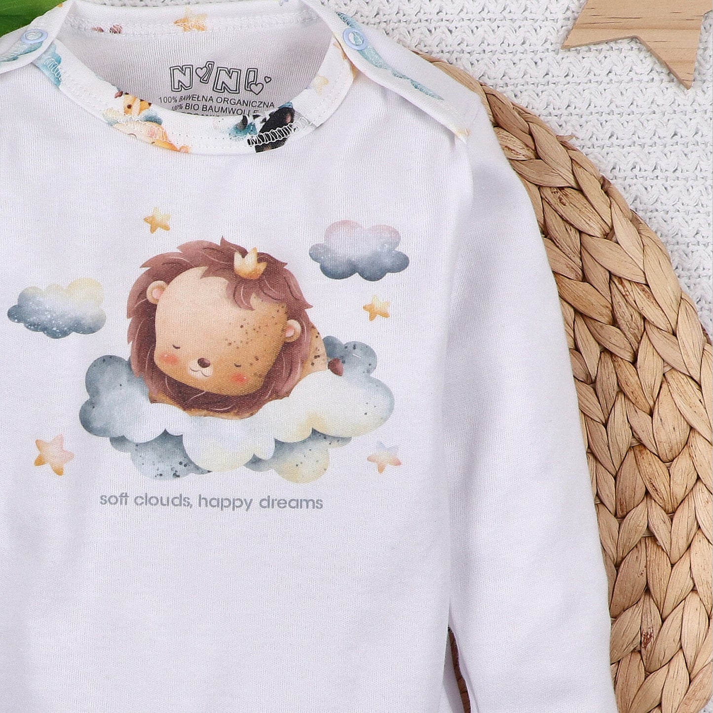 Body bebé LITTLE DREAMERS orgánico 74-98 cm — variante 2
