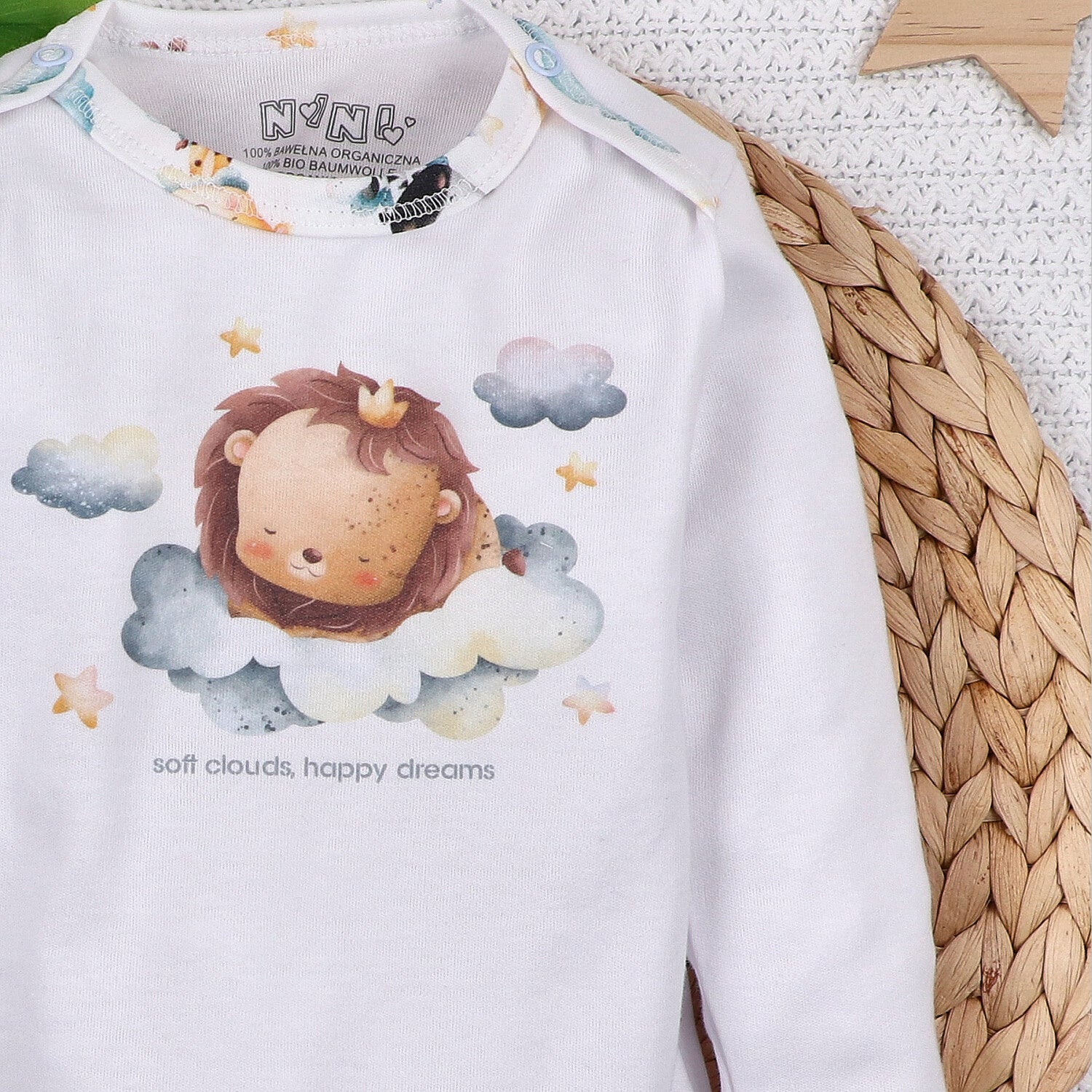 Body bebé LITTLE DREAMERS orgánico 74-98 cm — variante 2