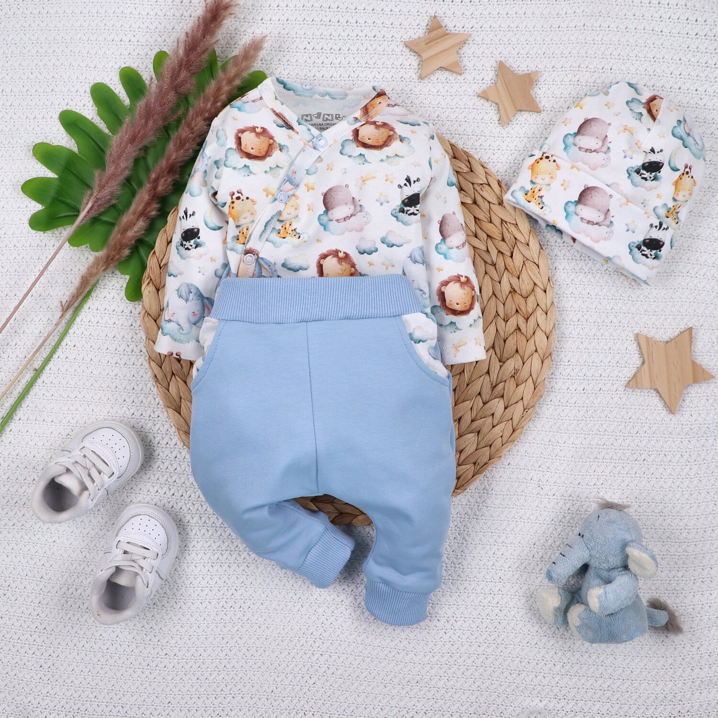 Gorro prematuro bebé LITTLE DREAMERS algodón orgánico