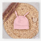 Gorro prematuro bebé Pequeños Ratones algodón orgánico