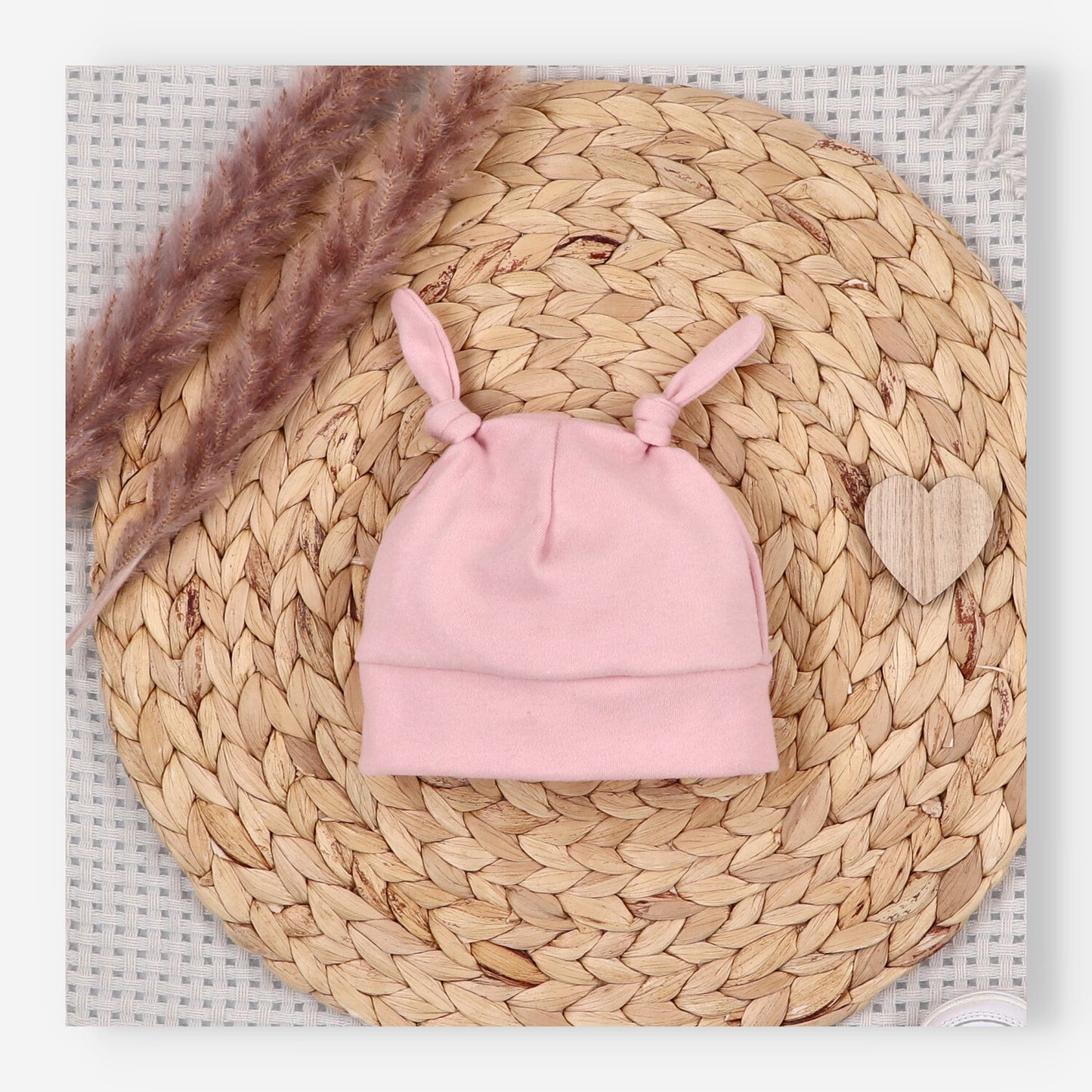Gorro prematuro bebé Pequeños Ratones algodón orgánico