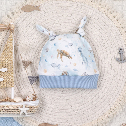 Gorro Bebé Prematuro SEA OF JOY Algodón Orgánico Mini