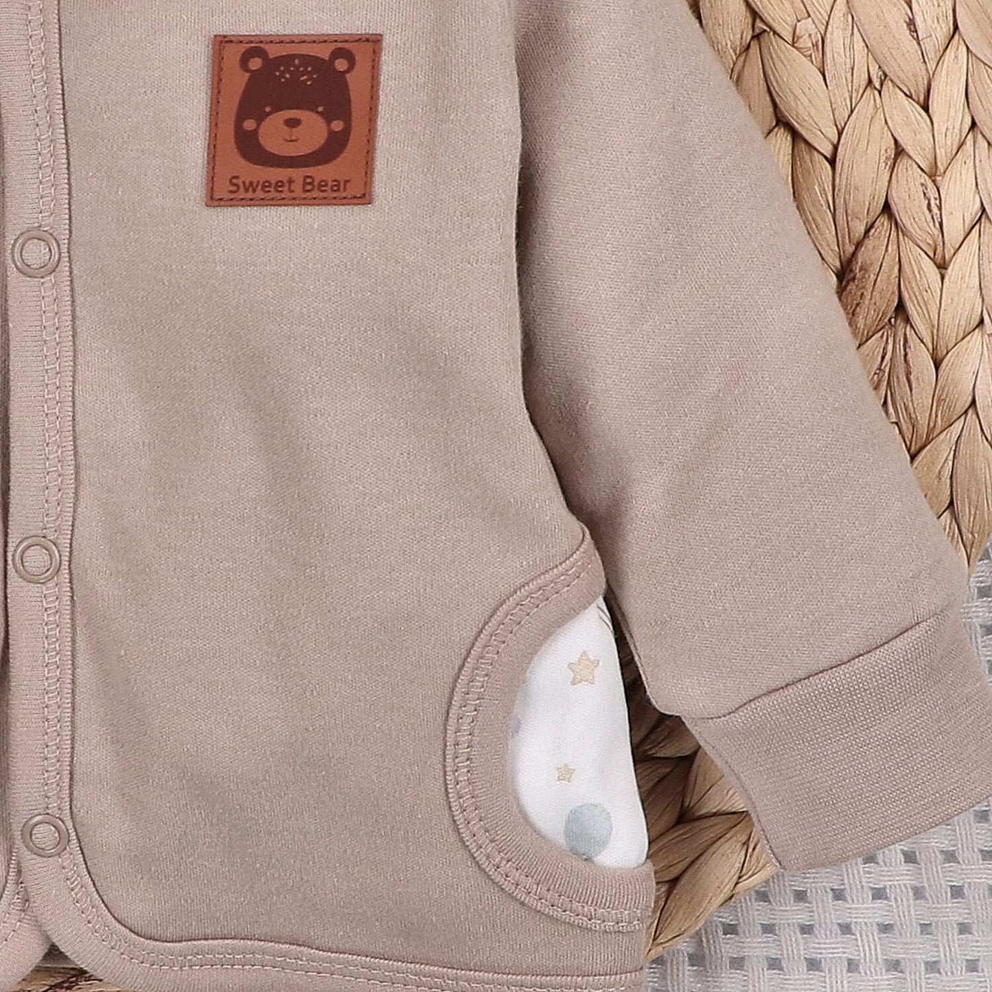 Sudadera Bebé Doble Capa SKY JOURNEY 100% Algodón Orgánico