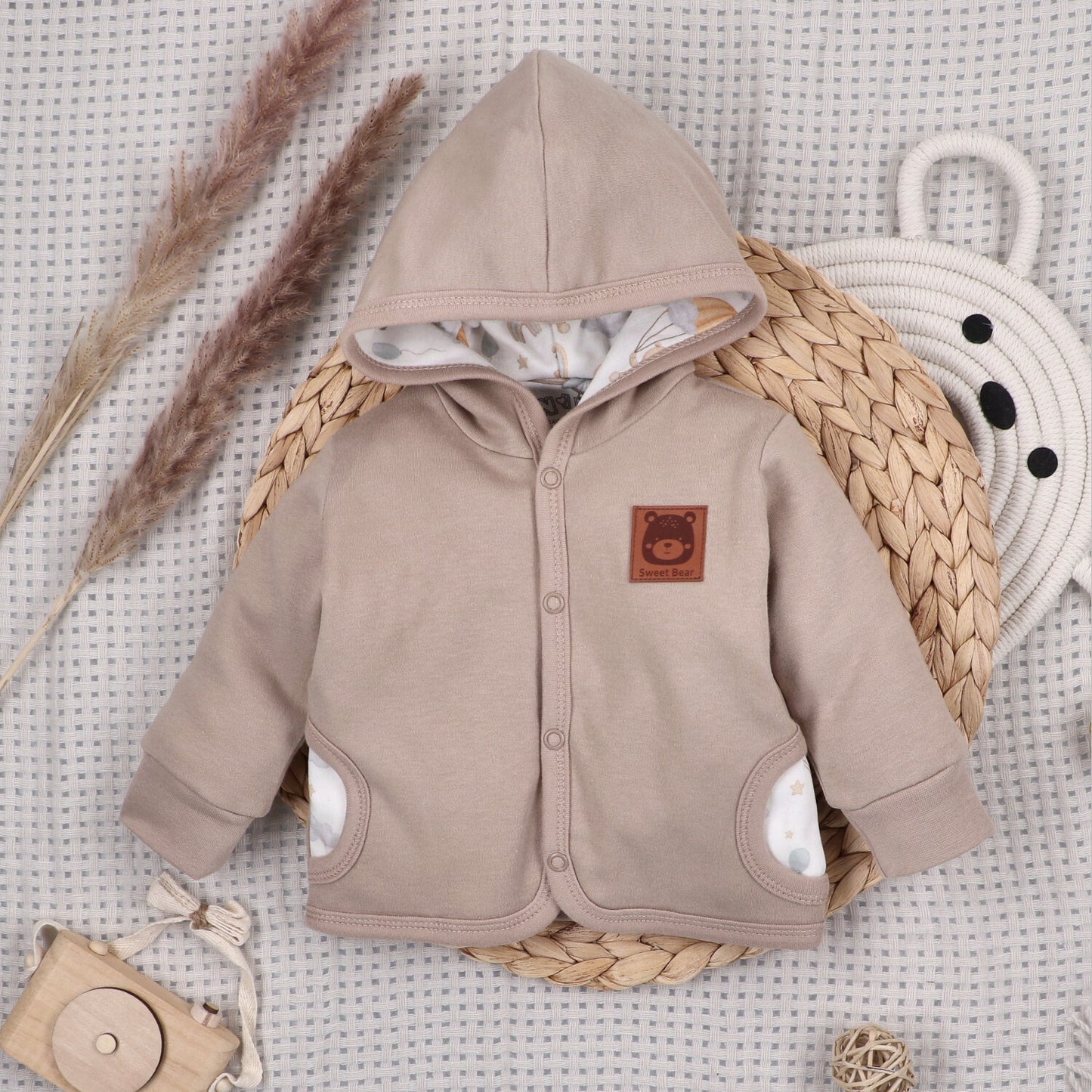 Sudadera Bebé Doble Capa SKY JOURNEY 100% Algodón Orgánico
