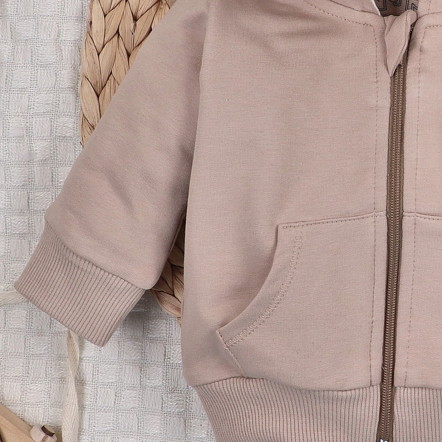 Sudadera Con Cremallera CIRCUS Algodón Orgánico Bebé
