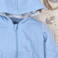 Sudadera Bebé SEA OF JOY Algodón Orgánico con Cremallera