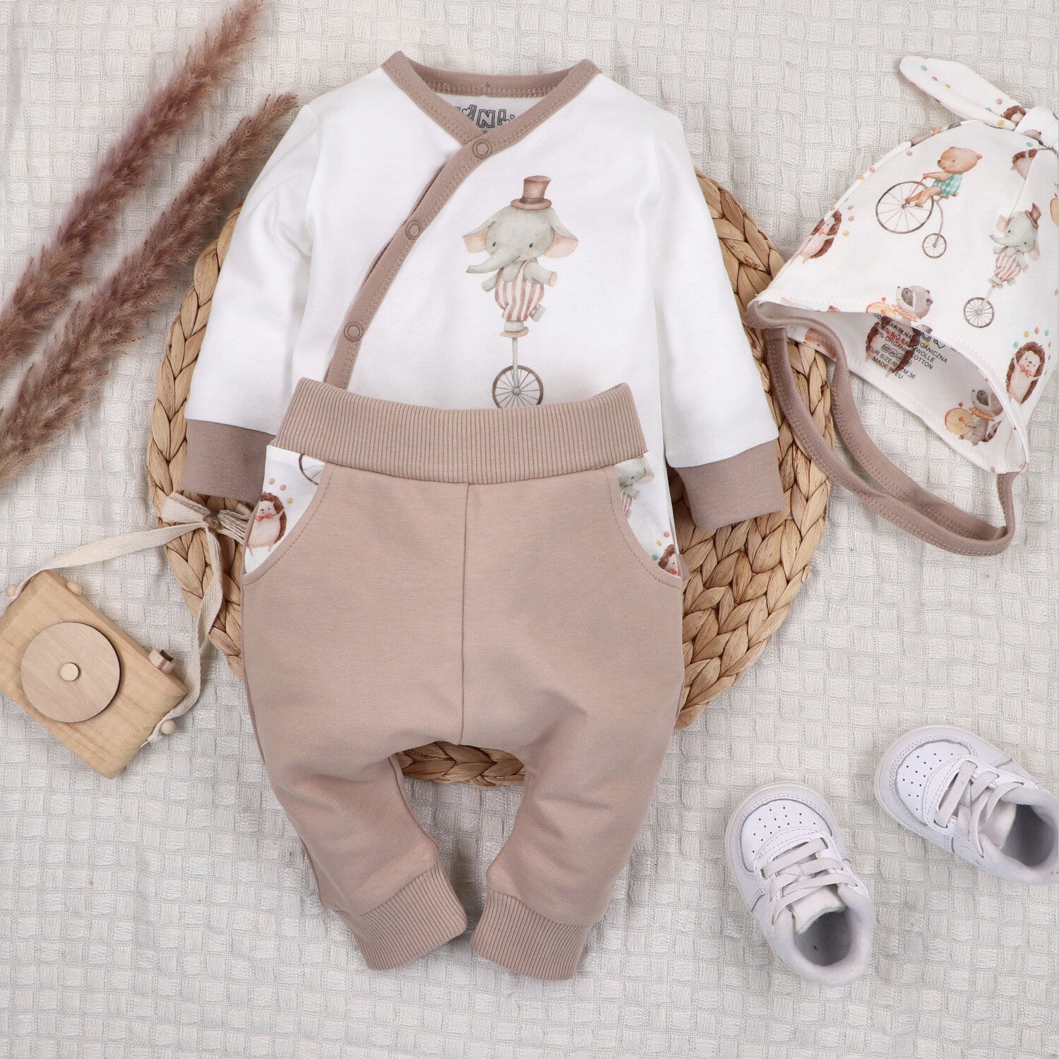 Pantalón Jogger CIRCUS Algodón Orgánico Bebé Niño