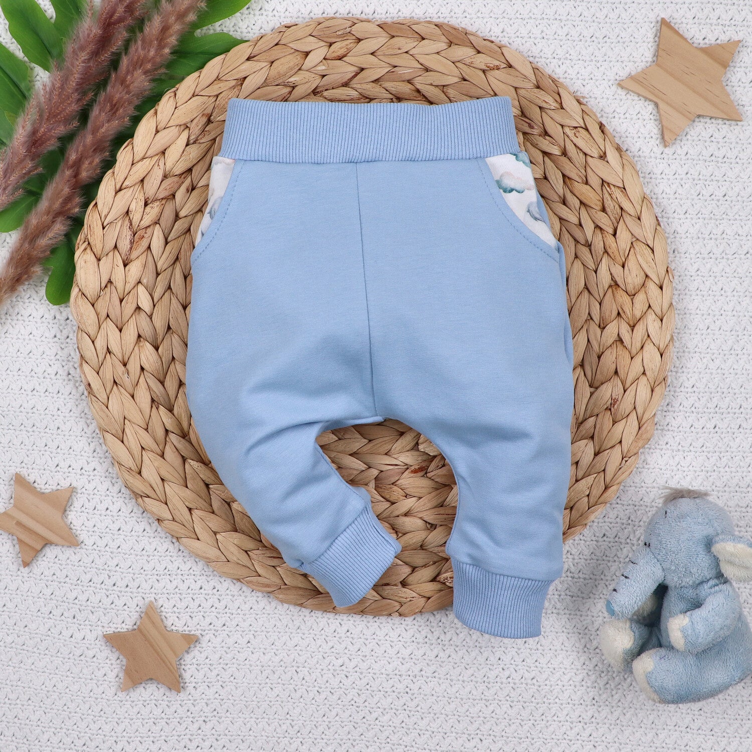 Pantalón jogger bebé Little Dreamers algodón orgánico