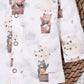 Camiseta interior bebé Balloon Friends algodón orgánico broches