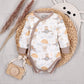 Conjunto Bebé SKY JOURNEY Body + Mameluco + Gorro OEKO-TEX