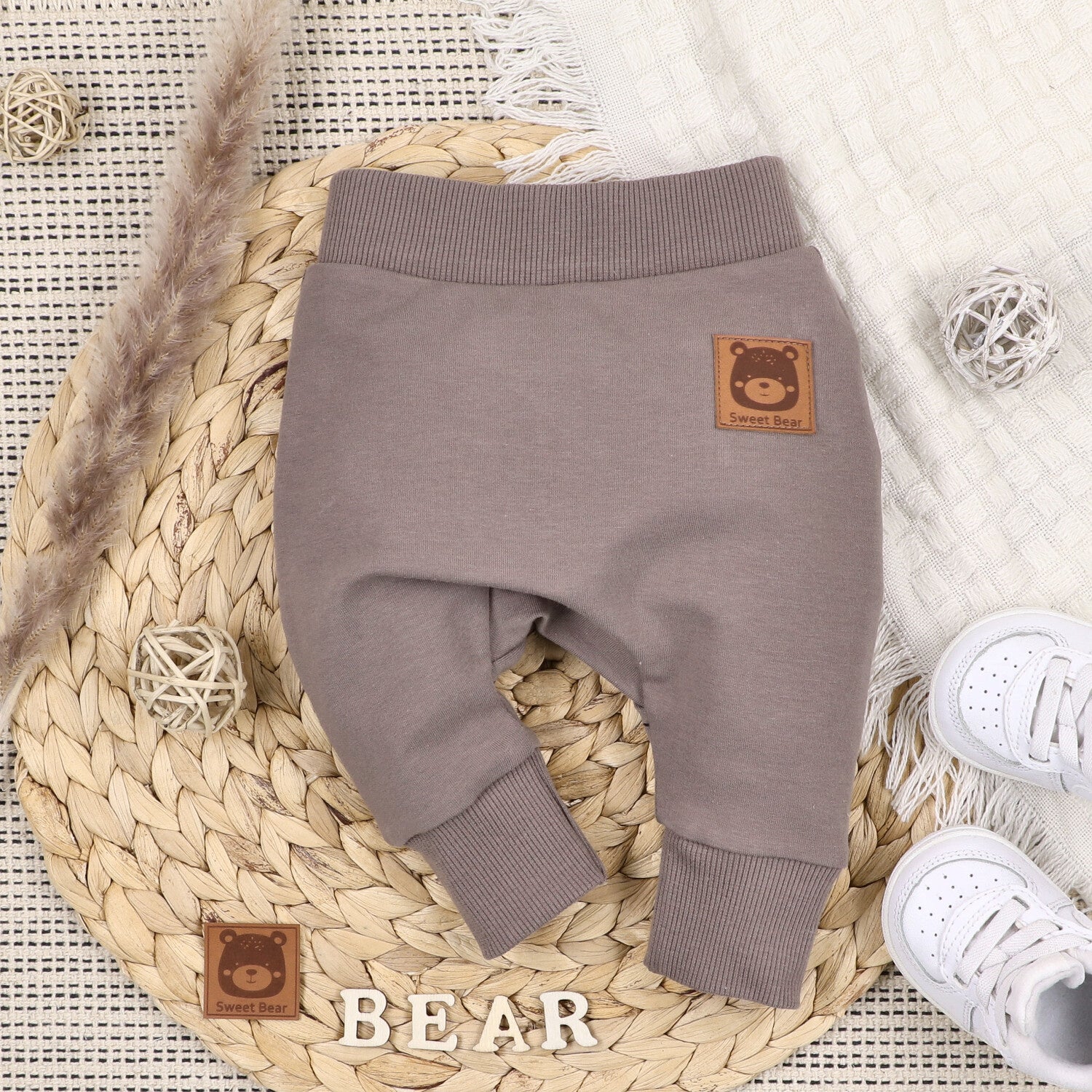 Conjunto Sweet Bears 4 piezas NINI bebé orgánico con pantalón