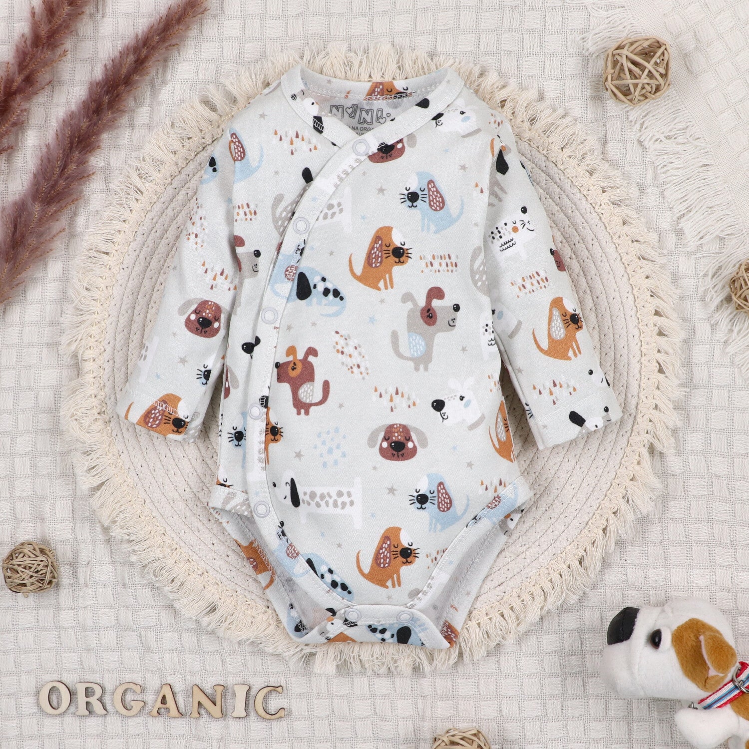 Conjunto 4 piezas NINI bebé semipantalón algodón 165g organico