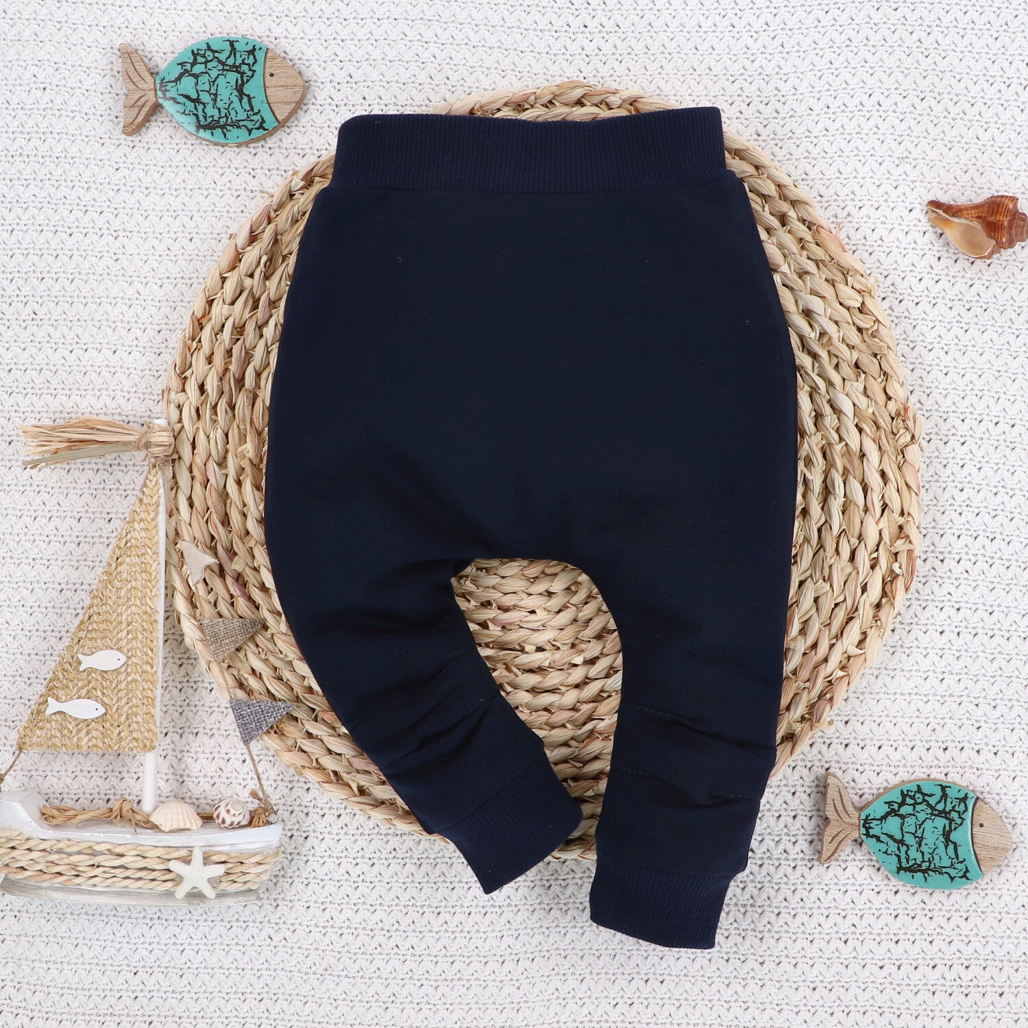Conjunto 4 piezas Piratas bebé orgánico NINI tallas 6-18m