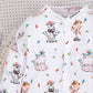 Mameluco bebé Happy Animals orgánico variante B colección