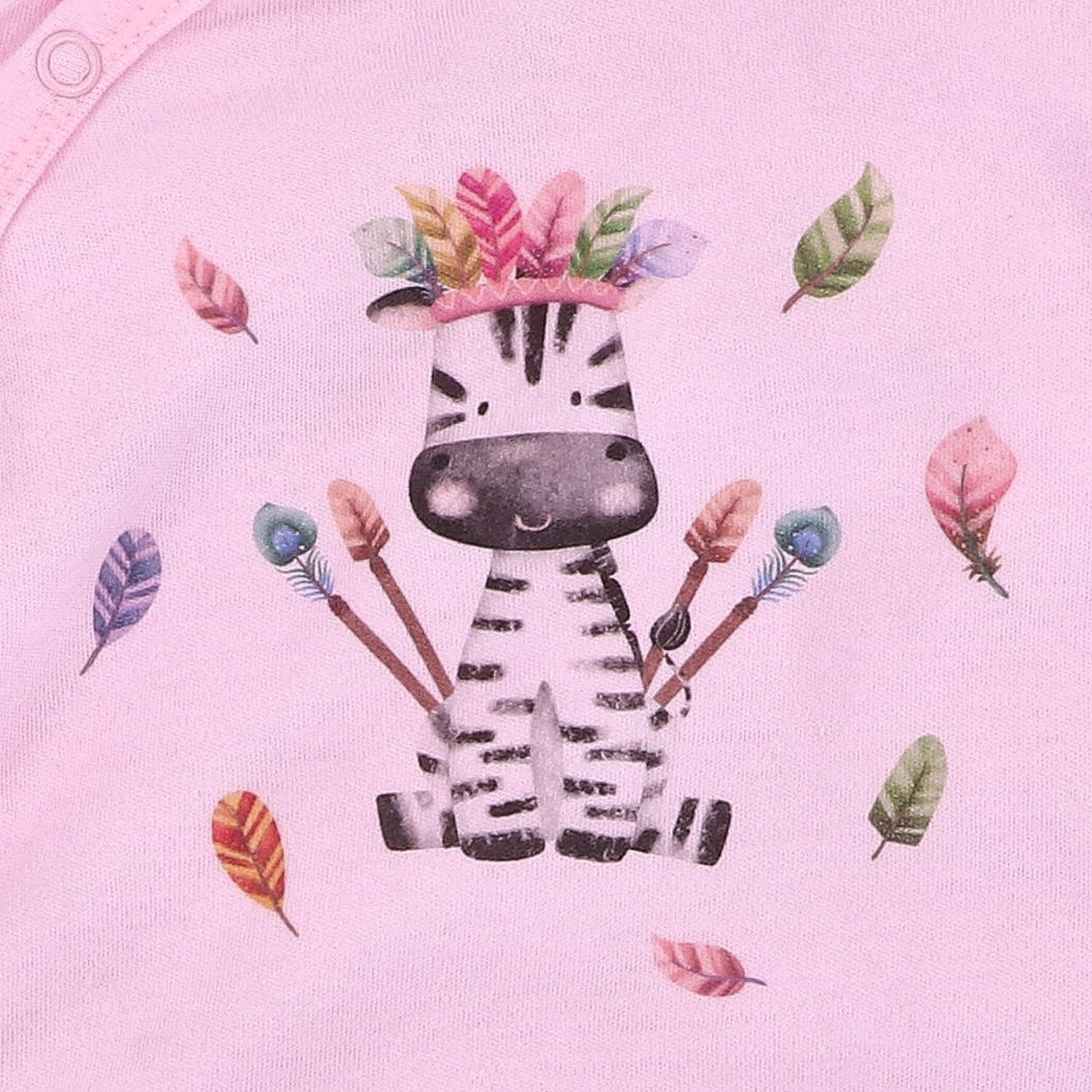 Mameluco bebé Happy Animals algodón orgánico entero