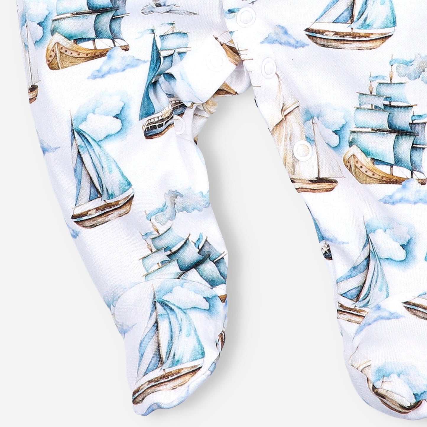 Ships – Mameluco para Bebé – 100% Algodón Orgánico