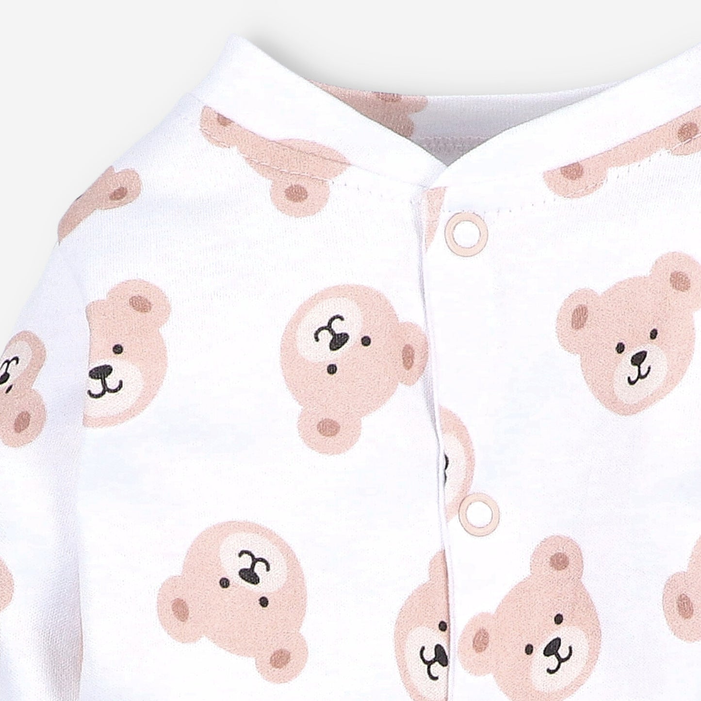 Mameluco bebé Sweet Bears algodón orgánico osos tiernos