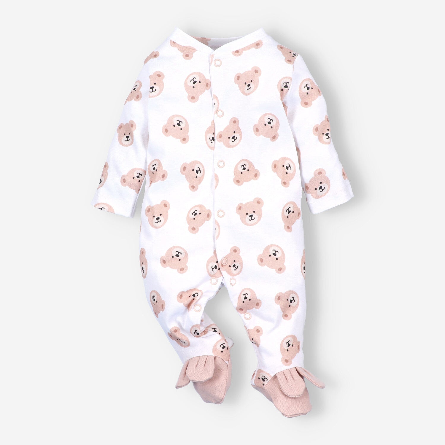 Mameluco bebé Sweet Bears algodón orgánico osos tiernos