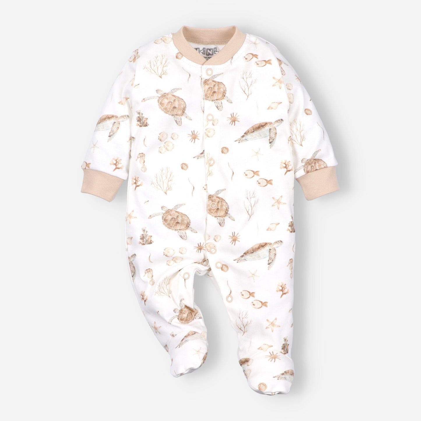 Turtles – Mameluco para Bebé – 100% Algodón Orgánico