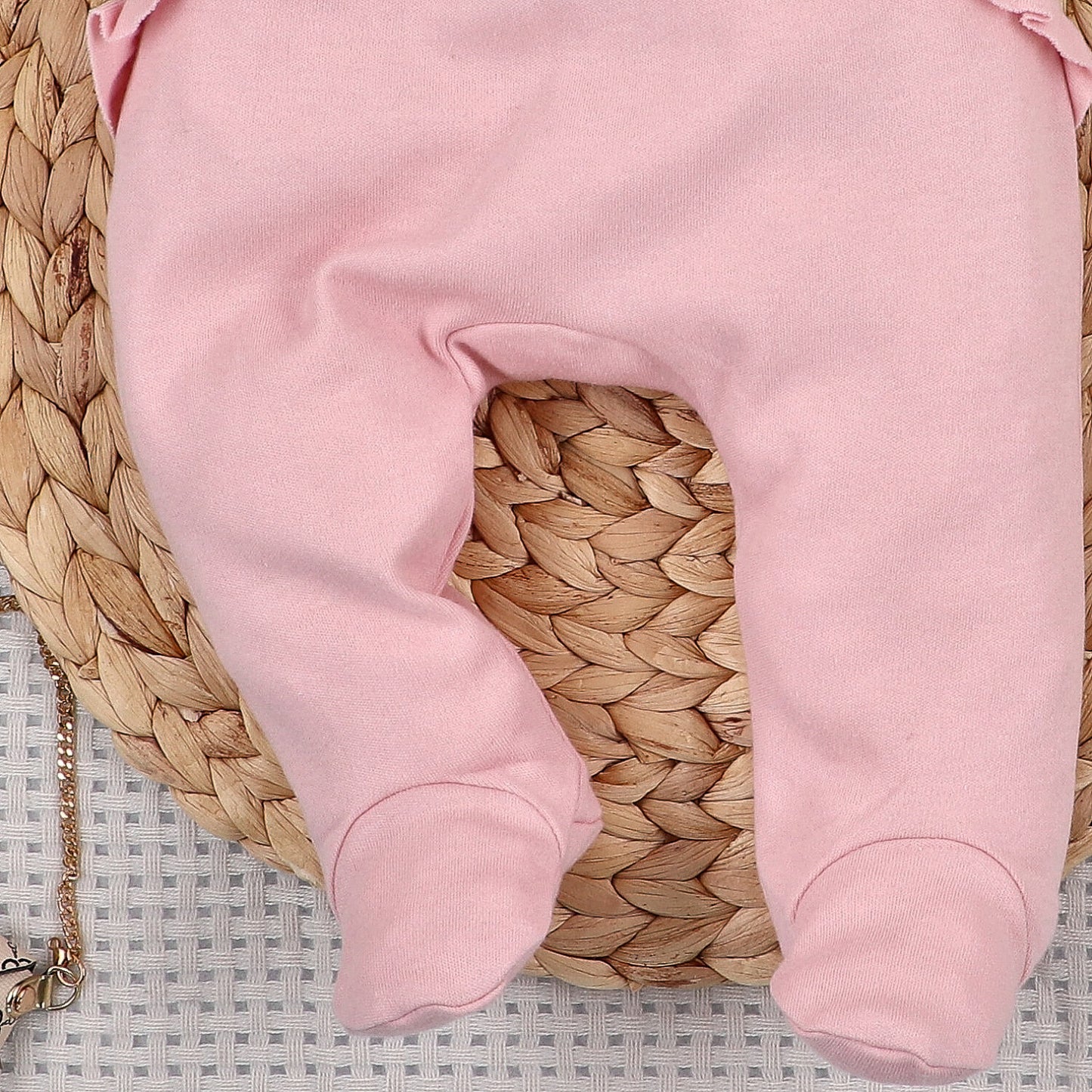 Pantalón bebé Pequeños Ratones algodón orgánico tipo mameluco