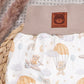 Pantalón Bebé SKY JOURNEY Algodón Orgánico Estampado Nubes