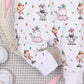 Mameluco pijama bebé Happy Animals algodón orgánico entero