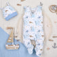 Pijama Bebé SEA OF JOY Algodón Orgánico con Broches