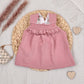 Vestido bebé niña Pequeños Ratones algodón orgánico